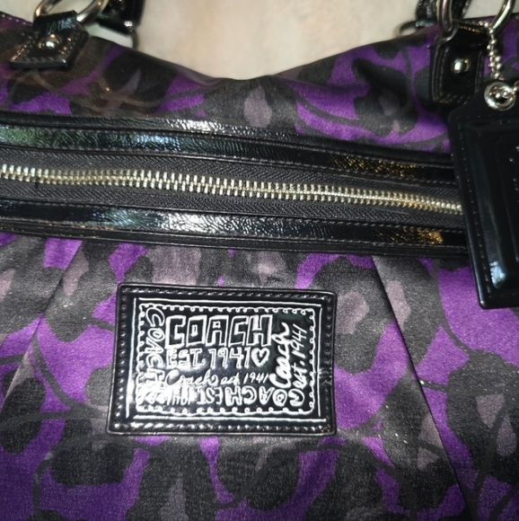 Coach Poppy Rare Ocelot Shimmer Bag - Picture 2 of 6